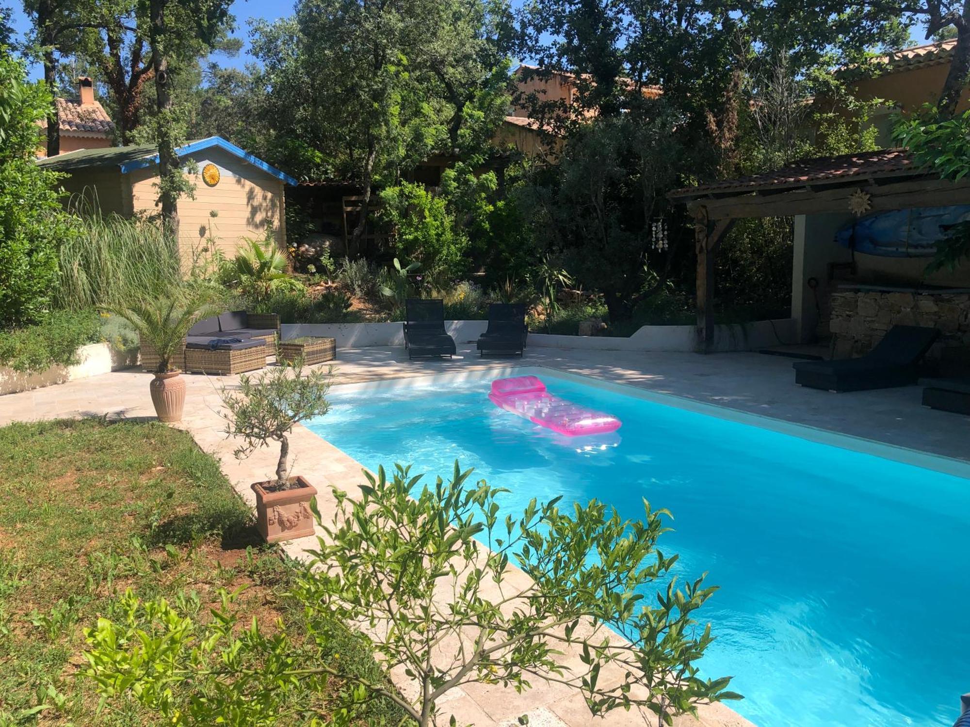 Apartament Dependance Individuelle Nans-les-Pins Zewnętrze zdjęcie