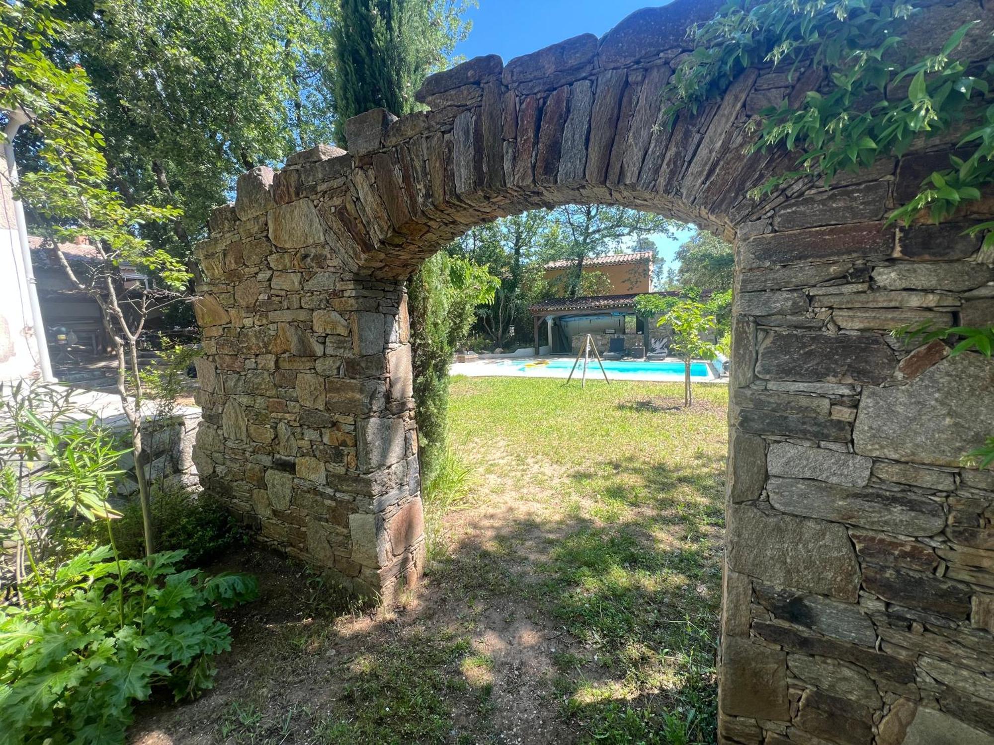Apartament Dependance Individuelle Nans-les-Pins Zewnętrze zdjęcie